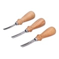 thumbnail image 2 of Edge Skiving Beveler,3Pcs Leather Edge Bevelers DIY Beveler Edge Beveler High-End Performance, 2 of 5