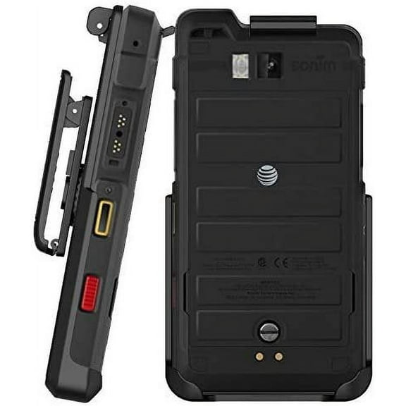 BELTRON Heavy Duty Belt Clip Holster for Sonim XP8 AT&T FirstNet Sprint Verizon XP8800 with Quick Release Latch & Durable Rotating Belt Clip Industrial Strength Supports 2.25" Duty Belt