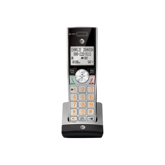 AT&T CL84115 6.0 Expandable Corded/Cordless Phone System With Digital Answering System