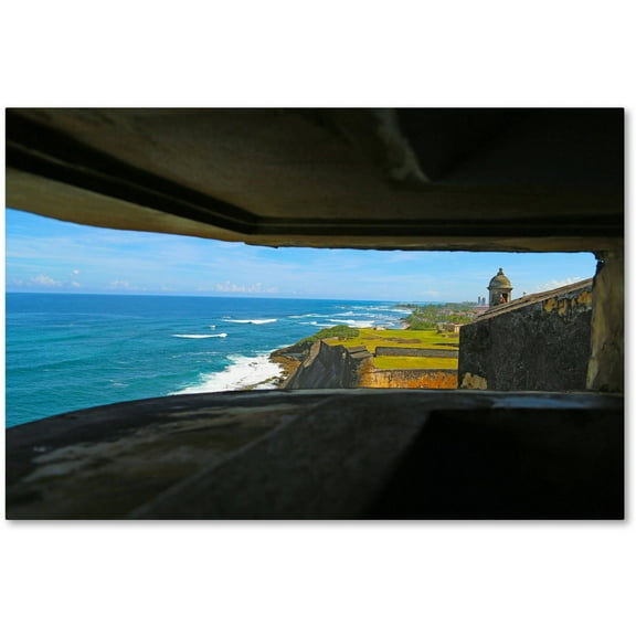 Trademark Fine Art "Castillo de San Felipe del Morro 9" Canvas Art by CATeyes
