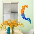 thumbnail image 5 of Mefoss Colorful Basketball Player Silhouette Wall Decals Sticker, 5 of 6
