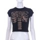 thumbnail image 5 of Camiseta Sin Mangas Bodycon Vest Navel Exposed Crop Tank Tops Sexy Retro Daily Outfit (Negro L) Ygjytge para Mujer Negro T XL, 5 of 9