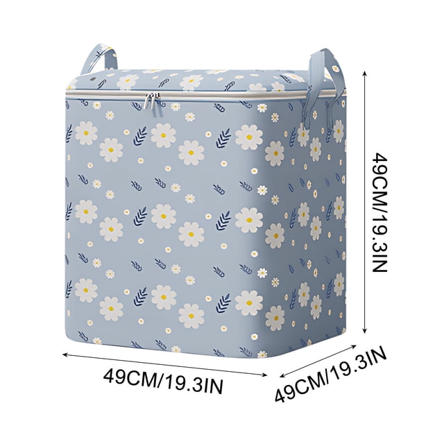 Clothes Storage Bag Wardrobe Sorting Storage Box Portable Storage Bag Winter Cup Storage Box