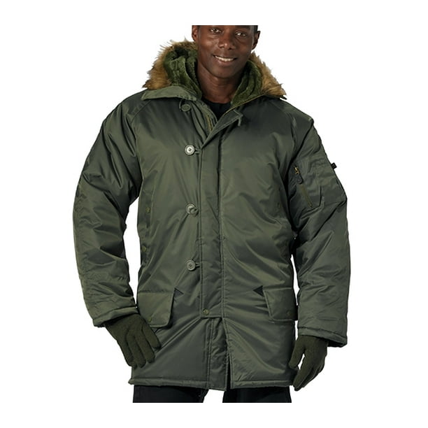 Rothco Rothco Sage Green N 3b Parka Jacket 9387 Small Walmart Com Walmart Com