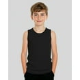 thumbnail image 2 of Real Essentials 5 Pack: Boys' Breeze Tech Tank Top - Sleeveless Athletic Shirt for Kids Youth Teens (Ages 6-18), 2 of 6
