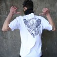 thumbnail image 3 of Camiseta superior para hombre, ropa, músculos, rock, motocicleta, hip hop, camisetas para hombre, ropa urbana, sin logotipo, divertida, lisa, cuello en V, algodón suave, 3 of 5