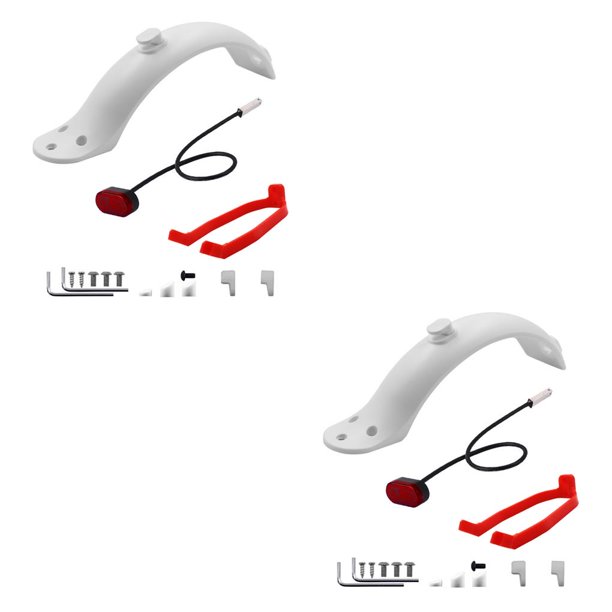 Sonducket Guardabarros trasero para patinete eléctrico, soporte de protección a prueba de polvo, accesorios de protección impermeables, Type2 NO2