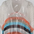 thumbnail image 6 of Taqqpue Women Swimsuit Crochet Swim Cover Up Summer V Neck Bathing SuitVacation Outfits Swimwear Mesh Knit Plus Size Beach Dress, 6 of 10