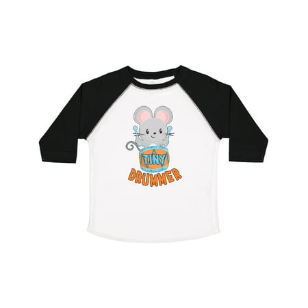 

Inktastic Tiny Drummer Cute Mouse with Orange Drum Gift Toddler Boy or Toddler Girl T-Shirt