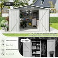 thumbnail image 4 of Outdoor Storage, Perfect to Store Patio Furniture, for Backyard Garden Patio Lawn, 4 of 10