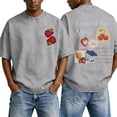 thumbnail image 2 of Fruit of the Spirit Christian Graphic T Shirts for Men Vintage Washed Oversized Tshirt Faith Back Print Religious Short Sleeve Casual Tops for Streetwear Summer, 2 of 6