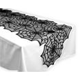 thumbnail image 6 of Contemporary Home Living Spiders and Spiderwebs Woven Lace Halloween Table Runner - 72" - Black, 6 of 7