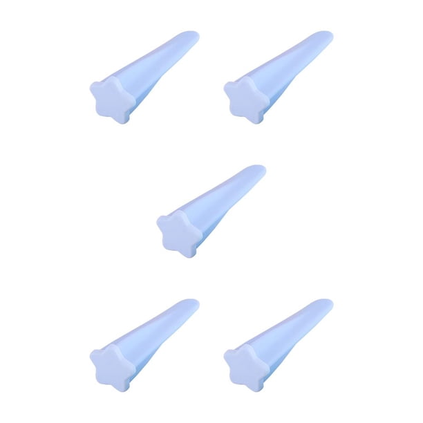 Ounissouiy Molde de helado de silicona para niños Molde de cubitos de hielo Resistente al calor Antiadherente DIY Congelador Utensilios para hornear, Type2 NO2 Ounissouiy CBP157237