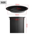 thumbnail image 2 of 2 Pcs Tube de Port de Haut-Parleur Tube de Ventilation de Basses Tube Inversé Subwoofer Woofer Réduit la Réparation Elliptique, 2 of 9