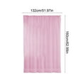 thumbnail image 3 of Japceit Extra Long Solid Sheer Curtains, Polyester Semi-Sheer Window Panels with Rod Pocket Design, Light Diffusing Voile Drapes for Bedroom Living Room, Decorative Translucent Curtains, 3 of 6