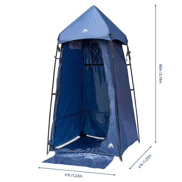 Ozark Trail 1-Person Privacy Shelter Tent, Blue - Walmart Business