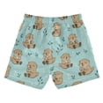 thumbnail image 2 of Kids' Beach Pants Comfortable Swim Trunks Cute Otter Pattern Shorts for Pool Vacation and Lounge Wear X-Large, 2 of 8
