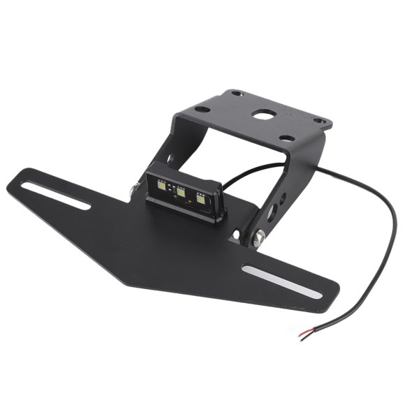 Soporte de matrícula de motocicleta guardabarros que elimina con luz LED apto para 125250390 17-21