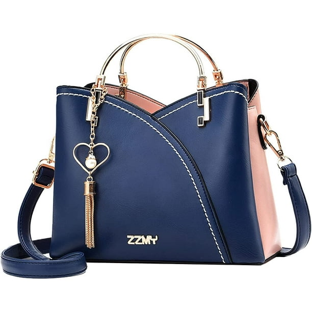 Sac a outlet main bleu royal