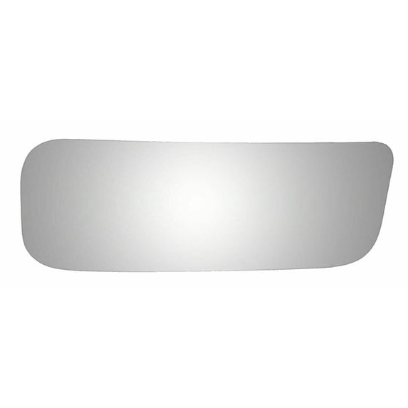 Lower Convex Driver Side Replacement Mirror Glass Fits 2012-2016 Nissan NV1500 W/O Baking Plate