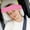 Pink, variant on Bowayaoa Adjustable Head Support Strap for Car Seat, Stroller & High Chair - Universal Headrest with Soft Padding, Comfortable Travel Head Restraint for Dining Chair and Shopping Cart