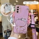 thumbnail image 1 of Carcasa Samsung Galaxy A23 A33 A73 A14 A24 A34 A54 M14 Vanity Mirror Lindo Hello Kitty Anime Soporte Banda De Muñeca Con Hoja De Metal Funda Para Teléfono SK, 1 of 4