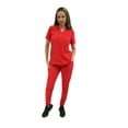 thumbnail image 6 of Fubu Women's Slim Fit High Waisted Jogger Yoga Scrub Pant Medical Nursing Uniform, 6 of 7