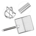 thumbnail image 4 of BIMZUC Premium Metal Cat Litter Scooper – Wide, Durable, Dust‑Free Kitten Litter Sifter with Hook for Easy Cleaning, 4 of 6