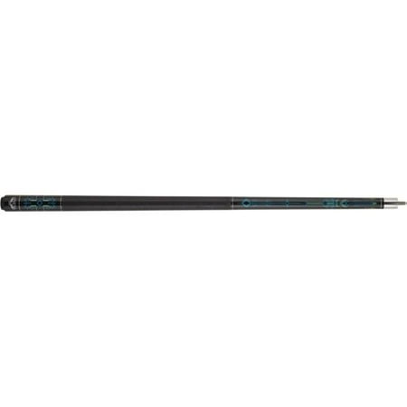 

Athena Cues ATH51 18 18 oz Athena Pool Cue Black with Blue & Green