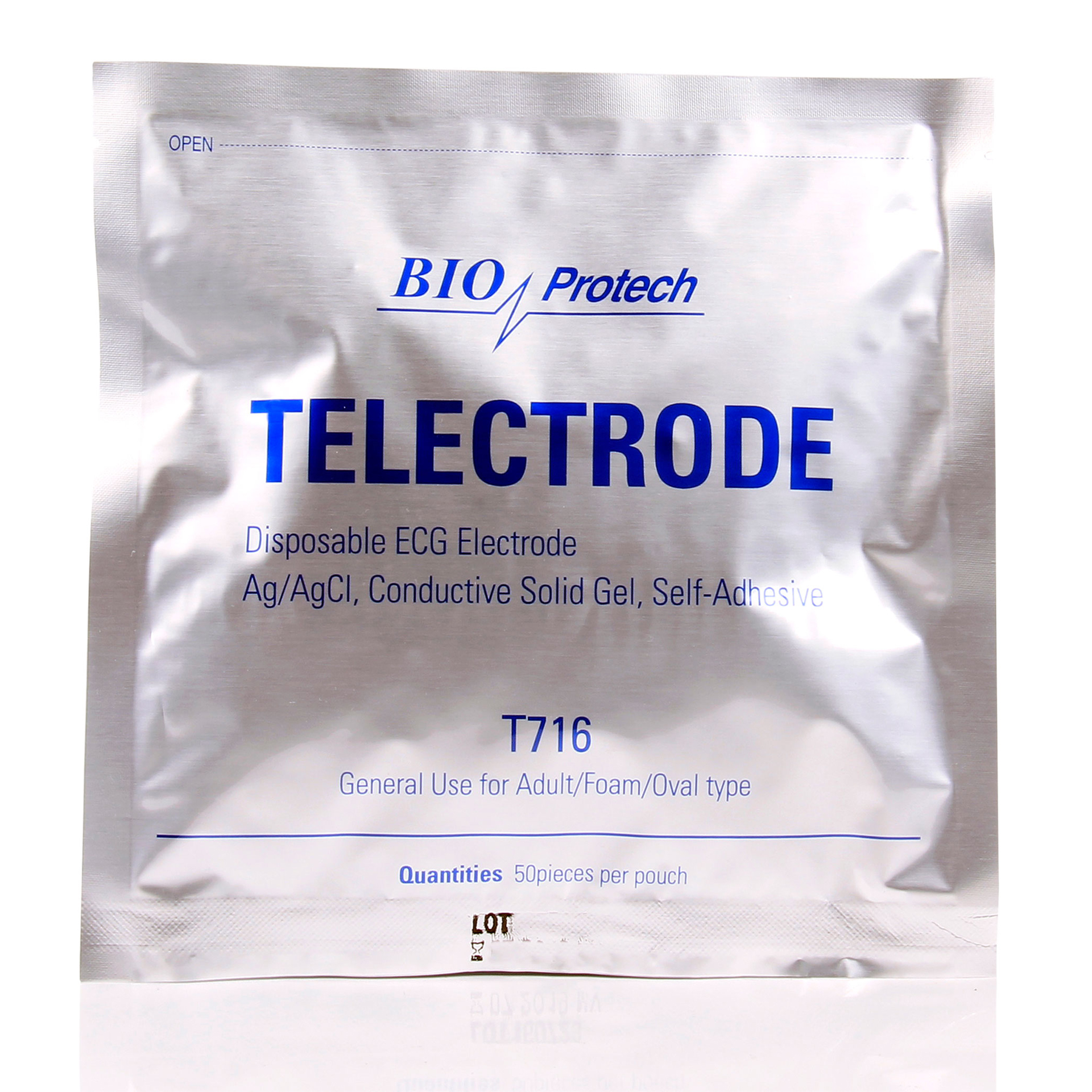 Bio-Protech Telectrode ECG Snap Electrode - Hydro-Gel Adhesive