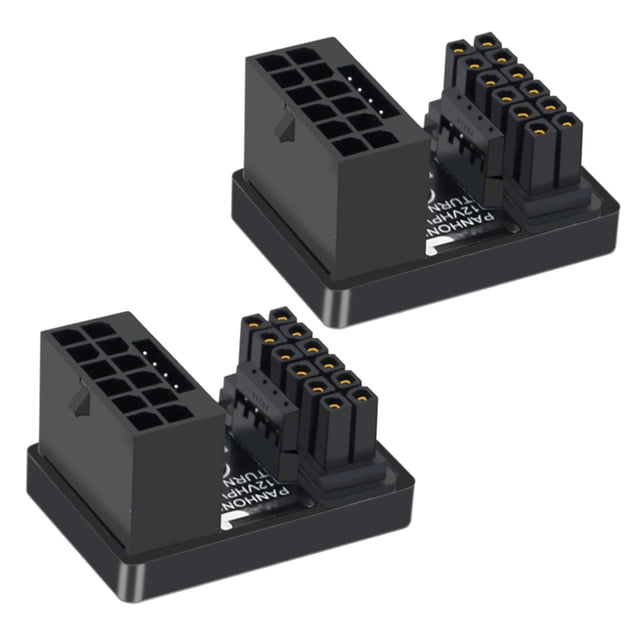 Conector de dirección asistida Baoblaze conector de alimentación de tarjeta gráfica 12+ Accesorios de computadora 12VHPWR 600W Estilo un