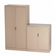 Tennsco Storage Cabinet,72x36x18,MdGry,1Shlv 1471 GRAY