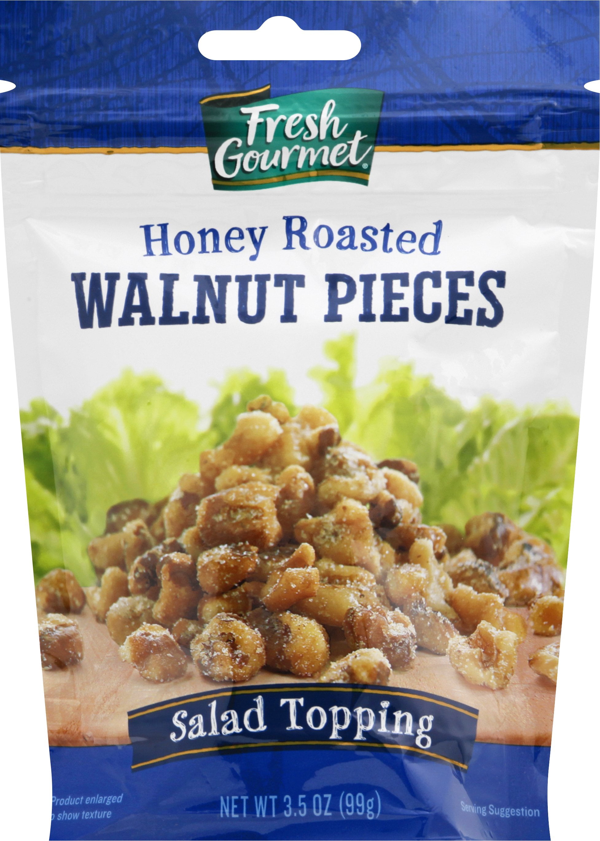 Fresh Gourmet Glazed Walnut Pieces 3.5 oz Peg