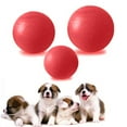 thumbnail image 4 of SPRING PARK Solid Training Rubber Ball Pet Puppy Dog Chew Play Fetch Bite Toy, 4 of 7