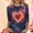 11-Purple valentine shirts women 3/4 sleeve, variant on Mceream Valentines Shirts for Women Dressy Casual 3/4 Sleeve Tops Cute Love Heart Print Pullover Tops Plus Size Crewneck T Shirts Loose Holiday Outfits 2026 Blusas De San ValentÃN Para Mujer Red M