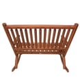 thumbnail image 7 of Leigh Country Double Porch Rocking Chair with Curved Seat Slats, Honey, 7 of 7
