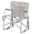 thumbnail image 3 of GCI Outdoor Freestyle Rocker Foldable Rocking Camp Chair, Teal Sundress, 3 of 13