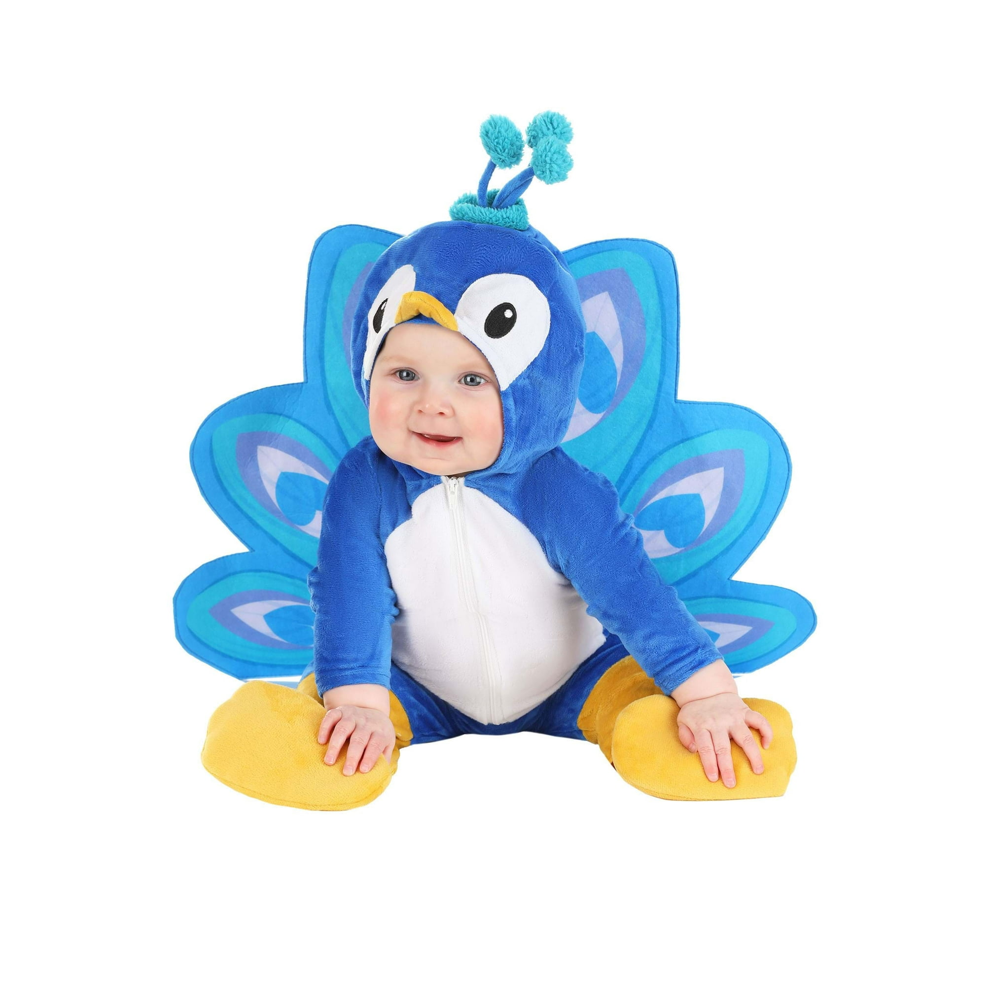 Fun Costumes Infant Perfect Lil Peacock Costume Blue