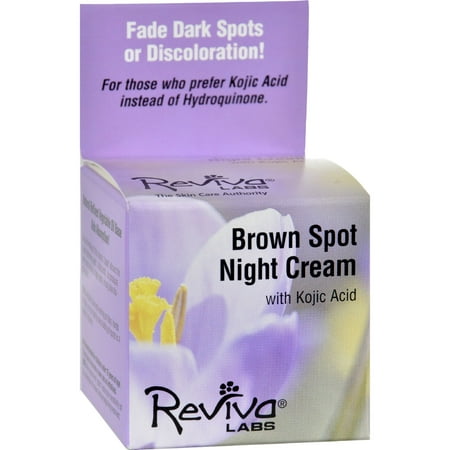 Reviva Labs Brown Spot Night Cream With Kojic Acid - 1