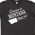 thumbnail image 4 of Inktastic Someone in Montana Loves Me Youth T-Shirt, 4 of 5
