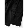 thumbnail image 6 of CONZONE Mens Cargo Shorts Elastic Waist Drawstring Summer Shorts for Men Solid Color Lightweight Loose Fit Outdoor Shorts With Pockets, 6 of 9