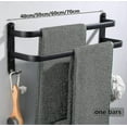 thumbnail image 2 of Bathroom Towel Racks, Mounted Towel Bars For Shower And Kitchen, Waterproof Door Bars With Double Hook, 2 of 4