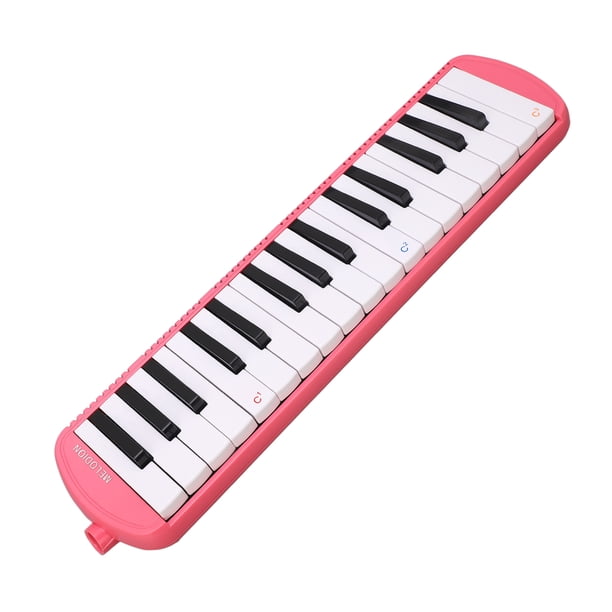 Melodica de 32 Teclas, Instrumento Musical Para Principiando, Portátil y Ligero, incluye boquilla y tubo