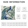 thumbnail image 6 of Awypu Chinoiserie Decor,Chinoiserie Pillow Cover, Home Decor,Grand Millennial Decor,Peacock Decor,Blue and White Pillow Covers,Peacock Pillow Cover,2 Pcs, 6 of 6