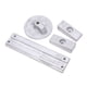 thumbnail image 5 of Kit de ánodo de aluminio ANGGREK ánodo de Lengüeta de ajuste Plano A Prueba de Herrumbre 826134A, 5 of 8