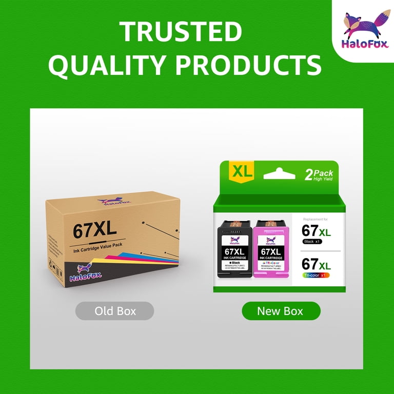 High Yield Ink For HP 7155 7900e HP 64XL Ink Cartridge Combo Pack (1 ...