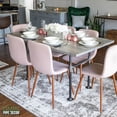 thumbnail image 6 of Restore Riverstone Grey Solid Wood Dining Tabletop, 6 of 9