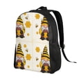 thumbnail image 2 of Cauagu Beekeeper Gnome Holding A Glass Print Backpacks,Travel Daypack Casual Laptop Backpack Bookbag Fits 15 Inch Computer for Men Women, 2 of 8