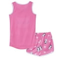 thumbnail image 2 of MyFav Big Kids Girls Sleeveless Pajama Sets Cute Panda Polka Dot Sleepwear Loungewear, 2 of 6