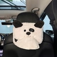 thumbnail image 2 of Xihbxyly Porta Pañuelos para Coche, Adorable Caja de Pañuelos con Diseño de Perro, Práctico Cajón para Colgar, Organizador de Pañuelos de Tela Polar Suave, Ideal para El Reposabrazos Del Asiento Tras, 2 of 7